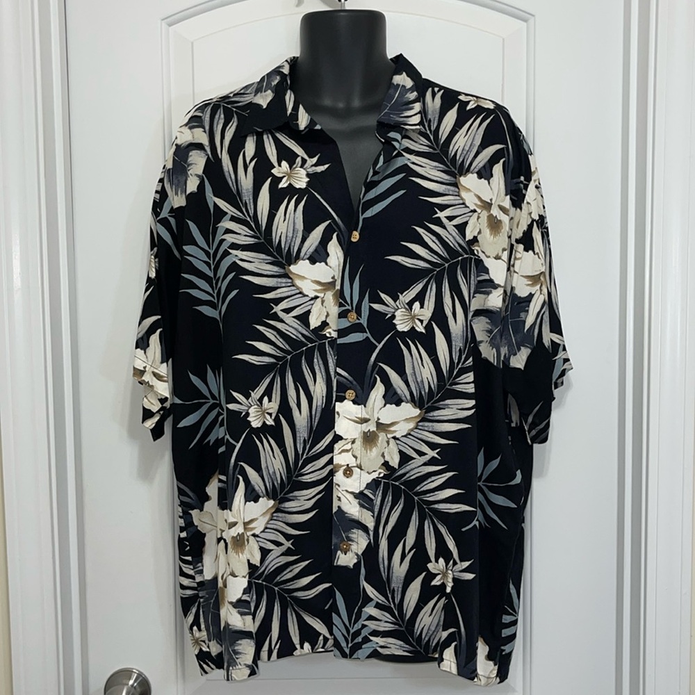 Men's Palm Leaf Floral Shirt